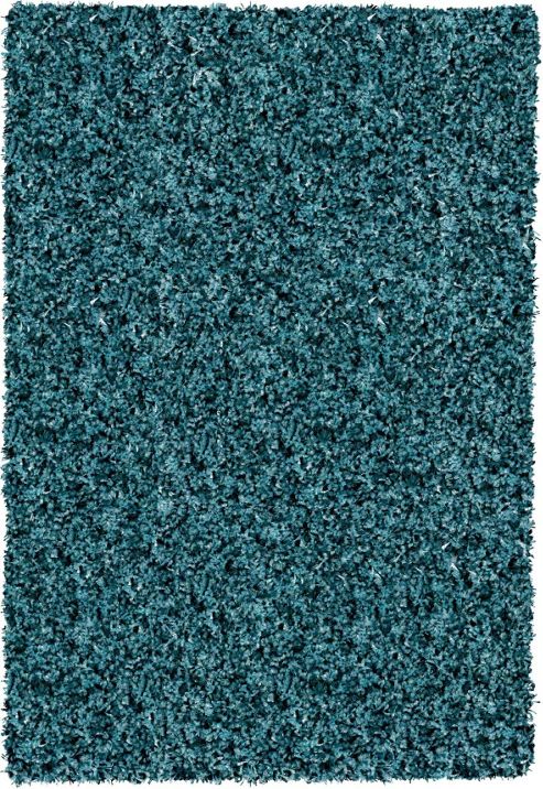 Image of Mastercraft Rugs Twilight Teal Shaggy Rug - 133cm X 195cm (4 Ft 4 In X 6 Ft 5 In)