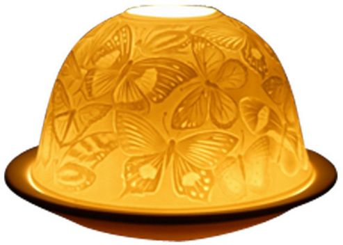 Image of Butterfly Parade Tealight Candle Holder From Light-glow By Welino