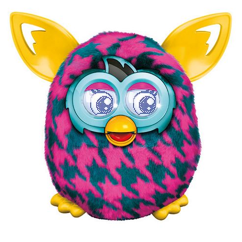 Image of Furby Boom - Purple Houndstooth
