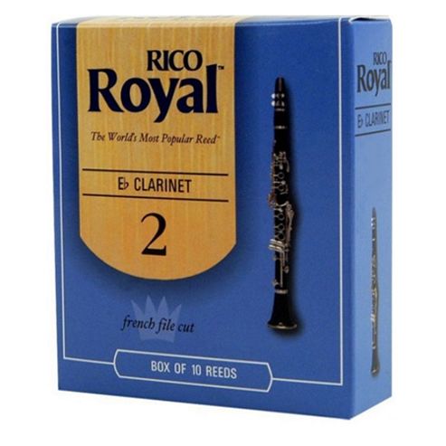 Image of Rico Royal 2 Eb Clarinet Reed (x10)