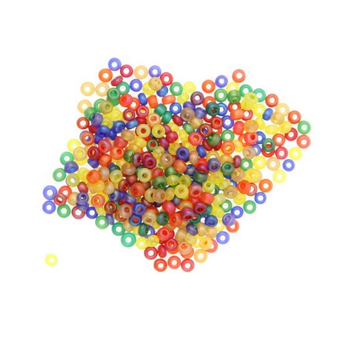 Image of Czech Seed Bead 10/0 Iris Multi Matt