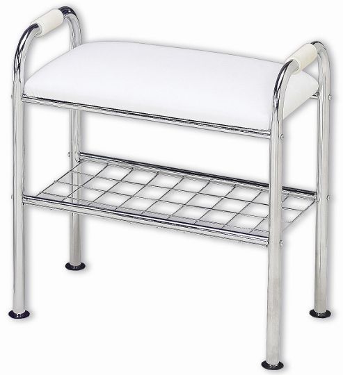 Image of Urbane Designs Macao Stool - White