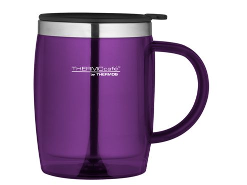 Image of Thermos 187097 Thermocafe Desk Mug Purple 0.45l