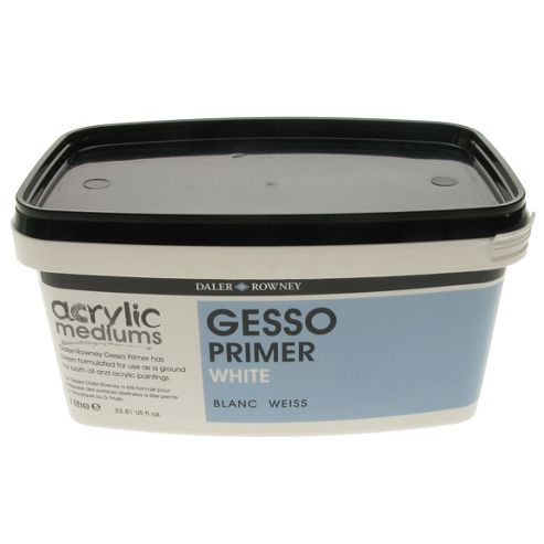 Image of Dr White Gesso Primer 1ltr