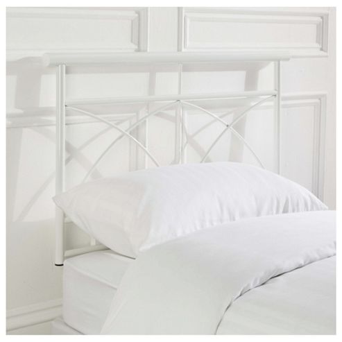 Image of Seetall Dorset Headboard White Single