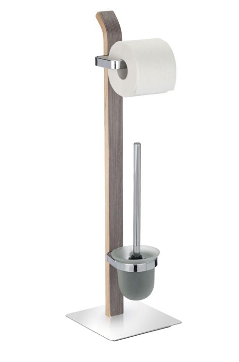 Image of Wenko Standing Wc Brush - Grey