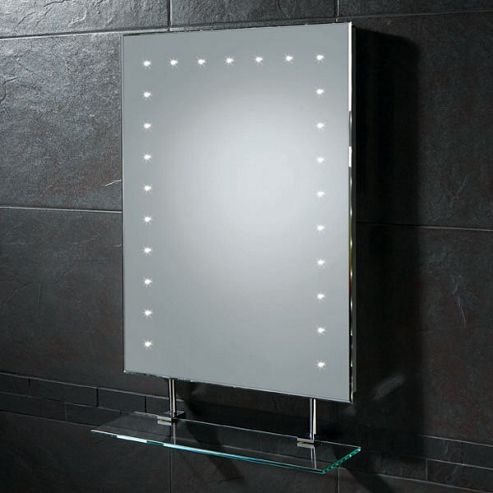Image of Hib Keo Led Illuminated Mirror With Shaver Socket