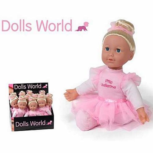 Image of Dolls World Little Ballerina Doll