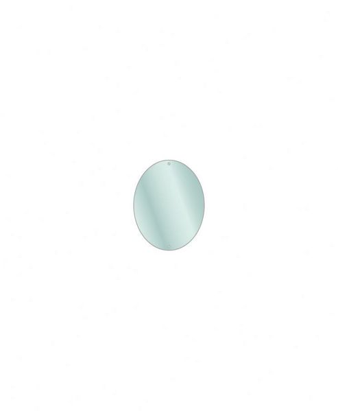 Image of Hib Drilled Oval Mirror (pack Of 3) (set Of 3)