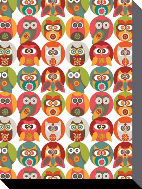 Image of Valentina Ramos Owl Family Canvas Print