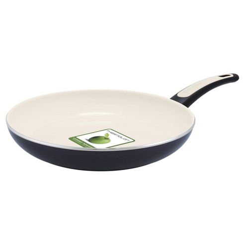 Image of Vita Verde Contrast Frying Pan, 30cm, Black/cream