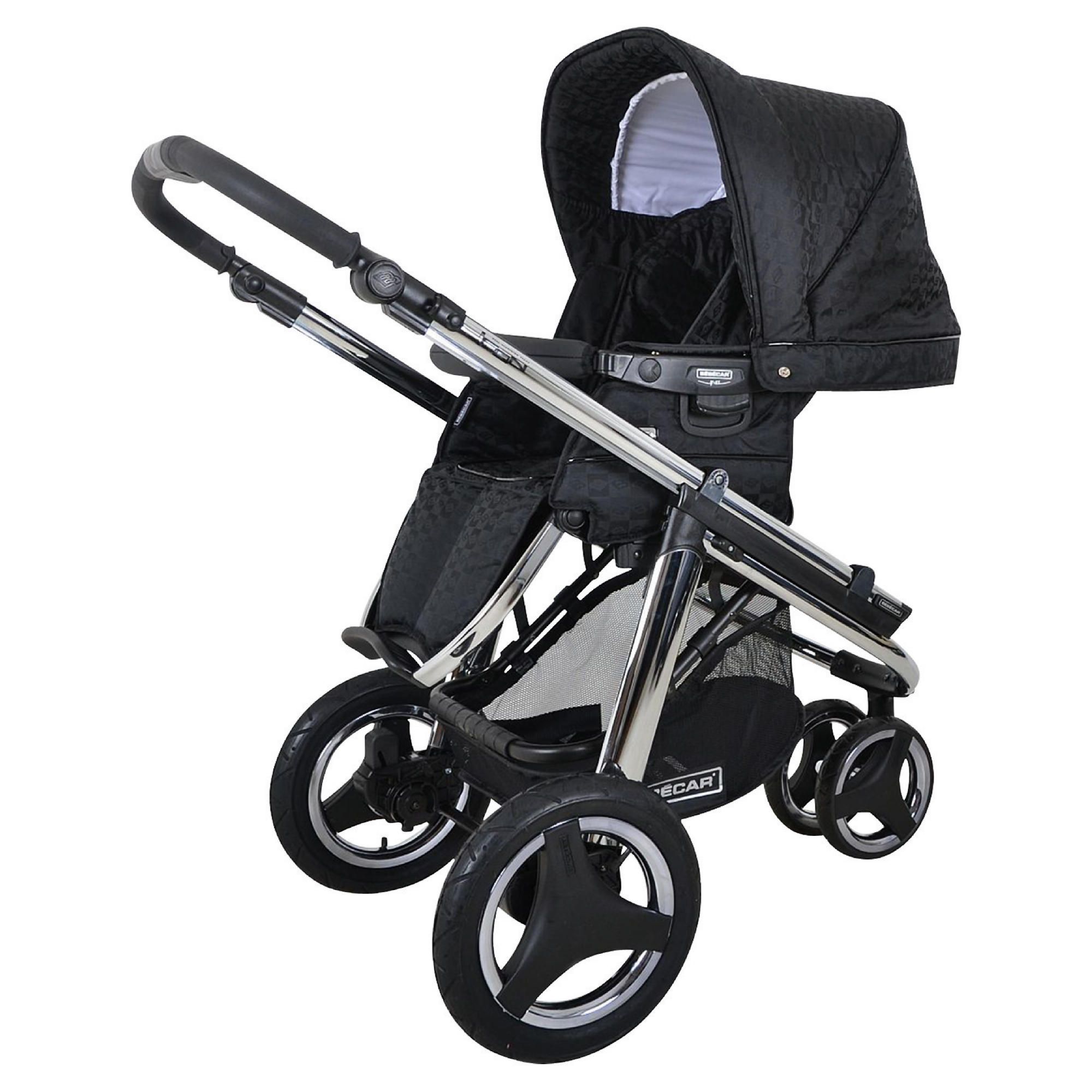 Bebecar Icon Pushchair Black Velvet at Tesco Direct