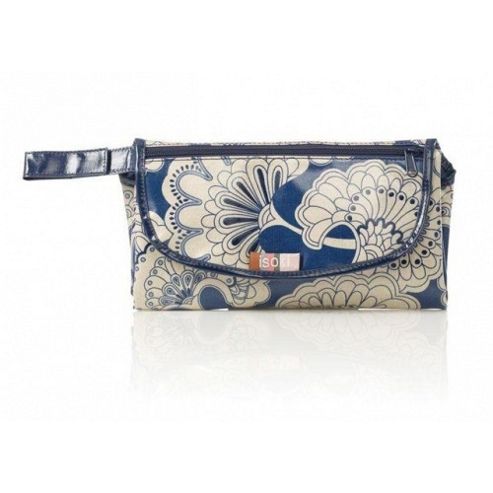 Image of Isoki Change Mat Clutch Bag Pellegrino Blue