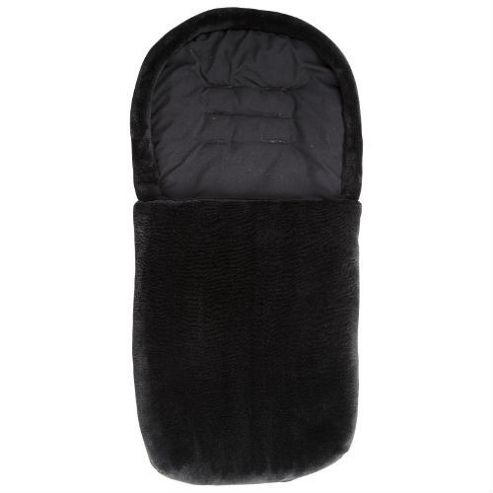 Image of Clair De Lune Plush Footmuff (black)