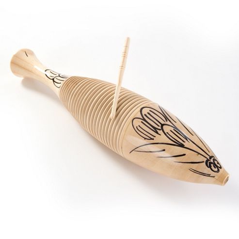 Image of Percussion Plus Large Fish Guiro - Natural