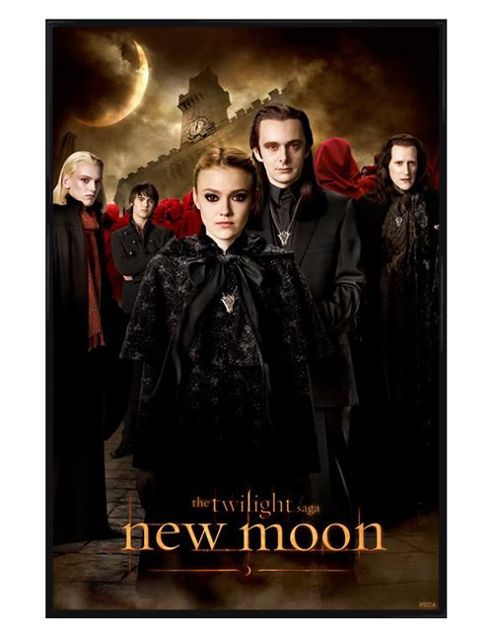 Image of Twilight New Moon Gloss Black Framed The Volturi Poster