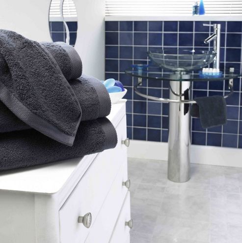 Image of Luxury 800gsm Boutique 100% Turkish Cotton Towel - Grey