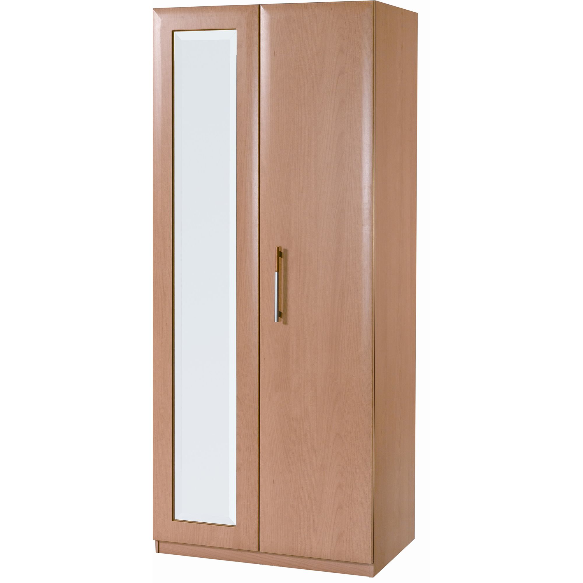 Alto Furniture Visualise Awake Wardrobe with Mirror in Light Tyrolean Beech at Tesco Direct