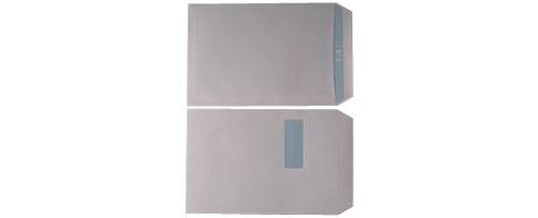 Image of Q-connect Envelope C4 100gsm Window Peel And Seal White Pack Of 250 1p41