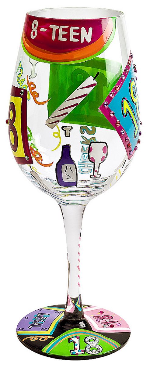 Image of Lolita Wine Glass - Eighteen - 18