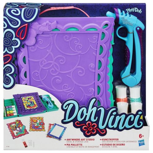 Image of Play-doh Dohvinci Anywhere Art Studio - Easel And Storage Case