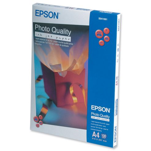 Image of Photo Quality Ink Jet Paper, Din A4 102g/mxb2, 100 Sheets