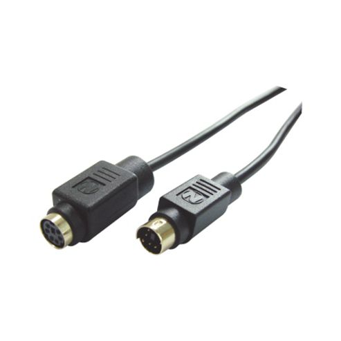Image of Ps2 Male To Female Keyboard Extension Lead Cable 5m