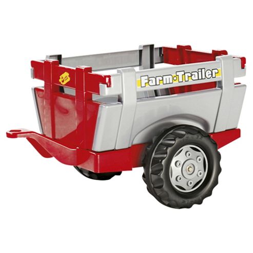 Image of Rolly Farm Trailer Red silver