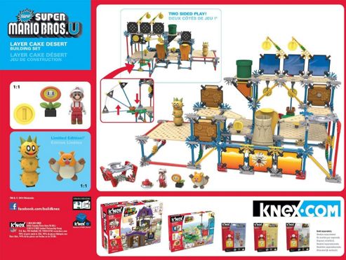 Image of K'nex Super Mario Layer Cake Dessert Building Set