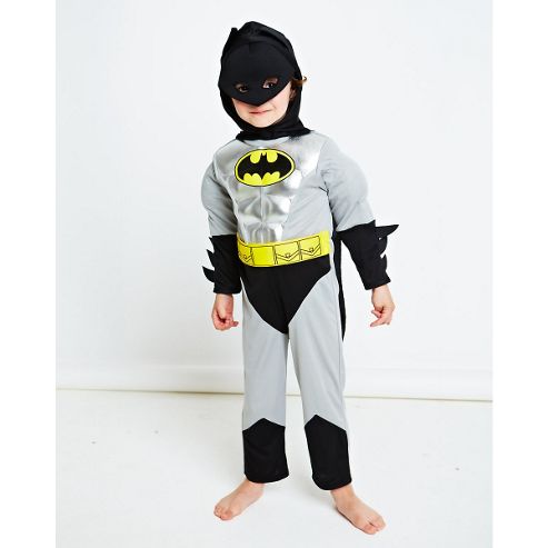 Image of Batman Metallic Costume 5-6 Years