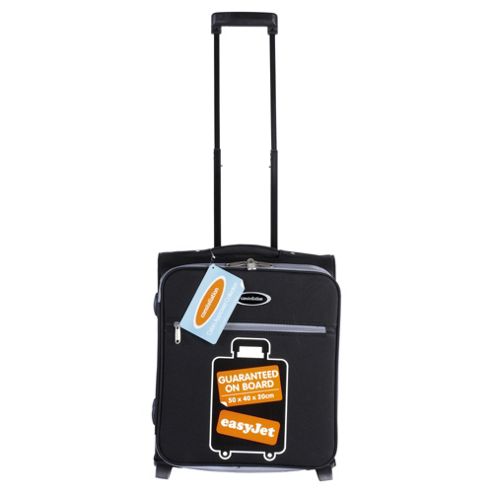 Image of Constellation Easyjet Guaranteed On Board 2-wheel Suitcase, Black With Grey Trim