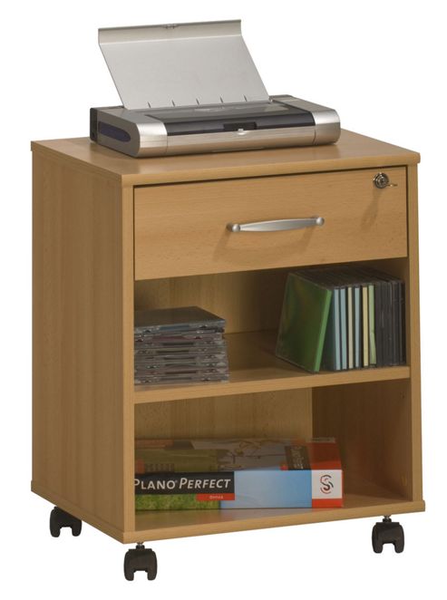 Image of Maja Madrid Beech Computer Pedestal