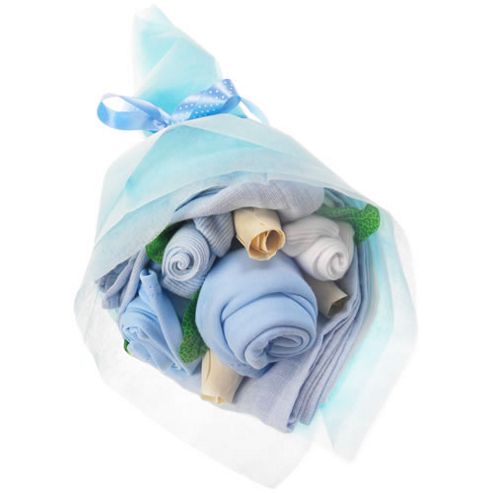 Image of Mini Baby Boy Clothes Bouquet