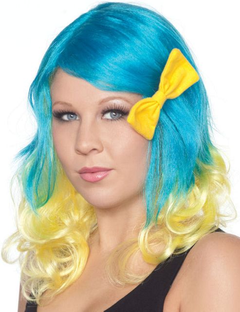Image of Blue & Yellow Wig
