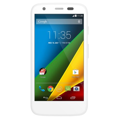 Image of Tesco Mobile Motorola Moto G--- + 4g White