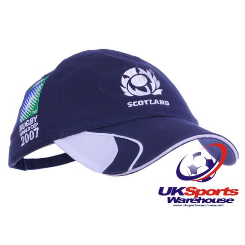 Image of Canterbury Scotland Rugby World Cup 2007 Baseball Cap