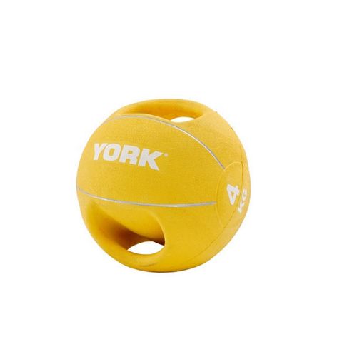 Image of York Fitness 4kg Medicine Ball With Handles