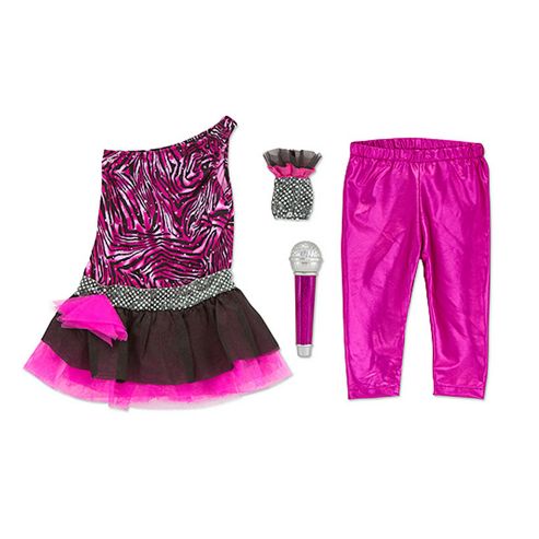 Image of Melissa And Doug Rock Star Dress Up Costume Set