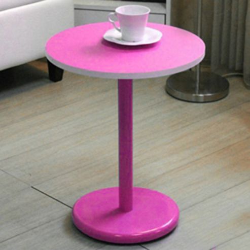 Image of Cindy - Occasional / Side / Bedside Table - Pink