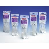 Caroline 1513 Plastic T.Spoons White X12