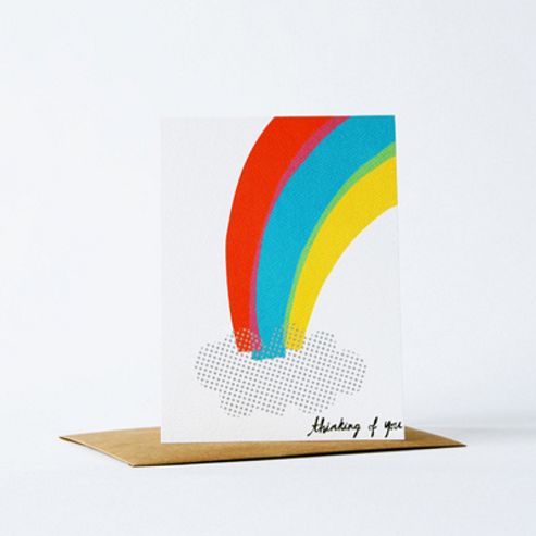 Image of Yellow Owl Workshop Card - Thinking Of You