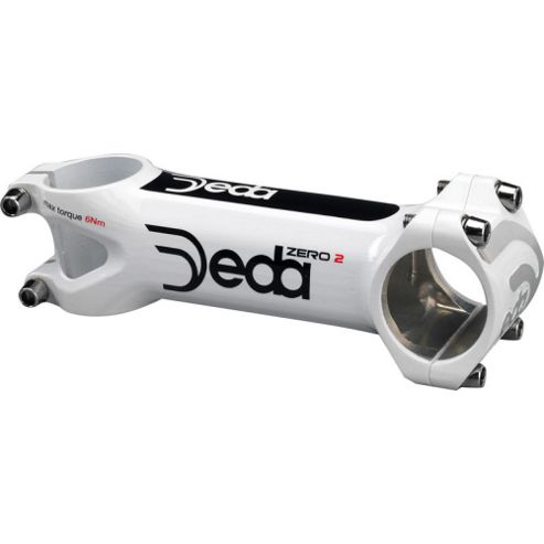 Image of Deda Zero 2 Stem In White 31.7mm - 120mm