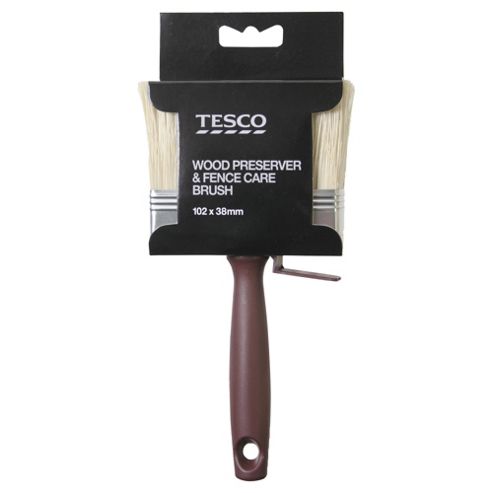 Image of Tesco Wood Preserver & Fence Care Brush