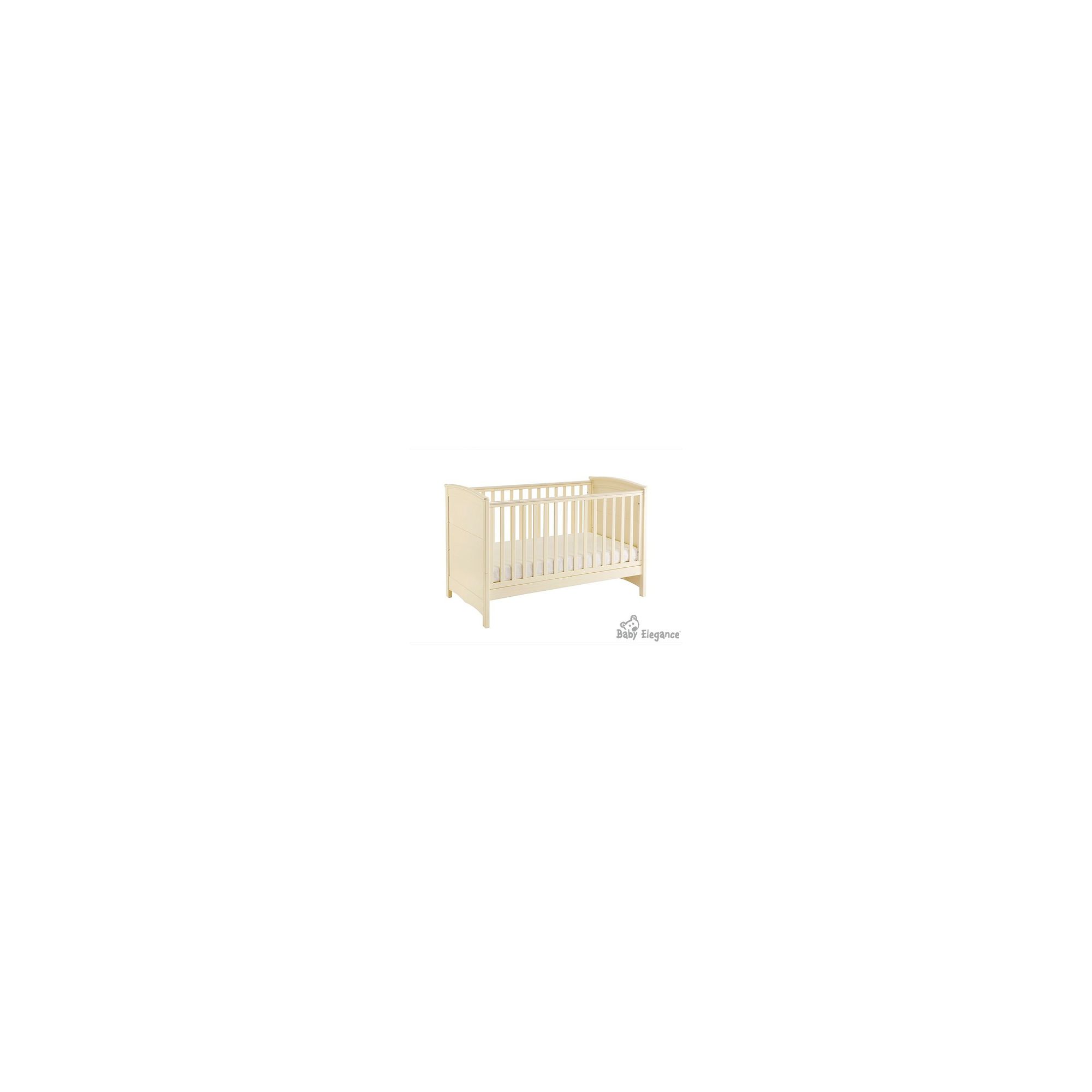 Baby Elegance Elegant Cot Bed - Cream at Tesco Direct