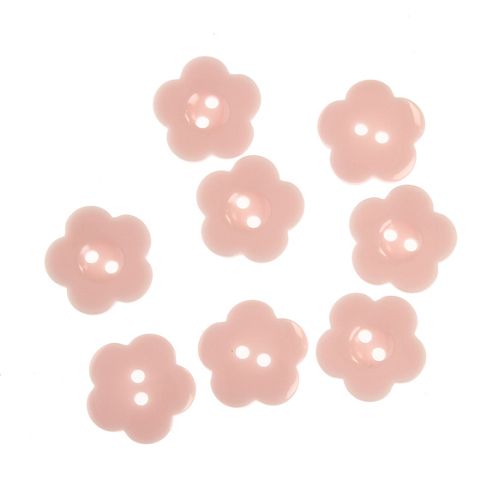 Image of Button Matchbook - Flower Pink
