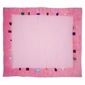 Snoozebaby Play Mat - Elephant Pink