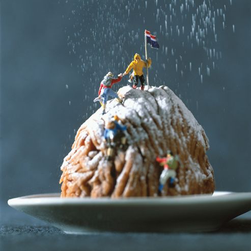 Image of Holy Mackerel The Summit On A Cake Greetings Card