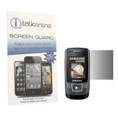 S-Protect LCD Screen Protector & Micro Fibre Cleaning Cloth - Samsung E250