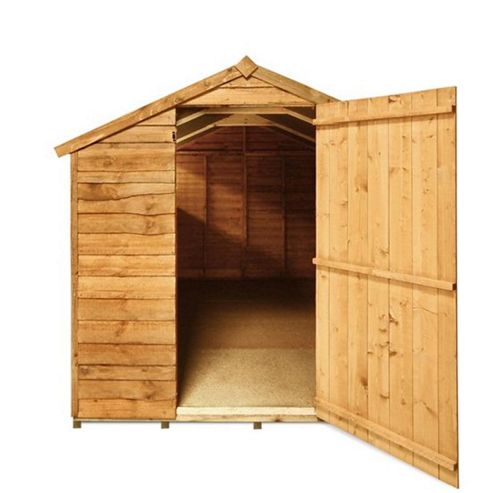  Economy Overlap Apex Shed from our Garden Sheds range - Tesco.com