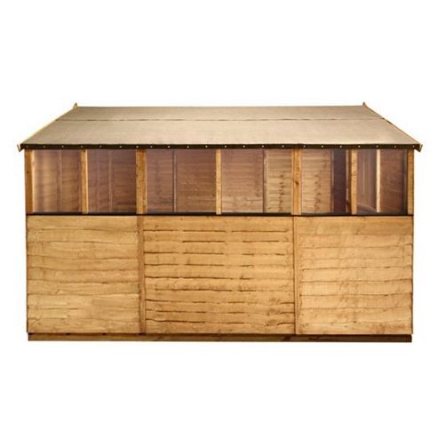 Buy BillyOh 20M Rustic Economy Overlap Apex Shed from our Garden Sheds 
